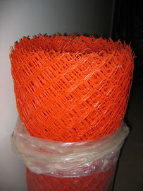 UV Resistant Anti Bird Netting , Orange HDPE Anti Deer Net For Greenhouse